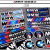 Phgqd7 Motorcycle Body Sticker fFor BMW E93 F10 F20 F30 F40 F15 F25 F26 F31 F49 F86 M3 M5 X3 X1 E46 M Film Vinyl Decals Reflective