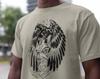 Rabe Wikinger T-Shirt, Valhalla Tee, Wikinger Skandinavisches Shirt, Norwegen Nordische Mythologie Wikinger Shirt, Unisex Krieger Tees, Wikinger Odin Shirt