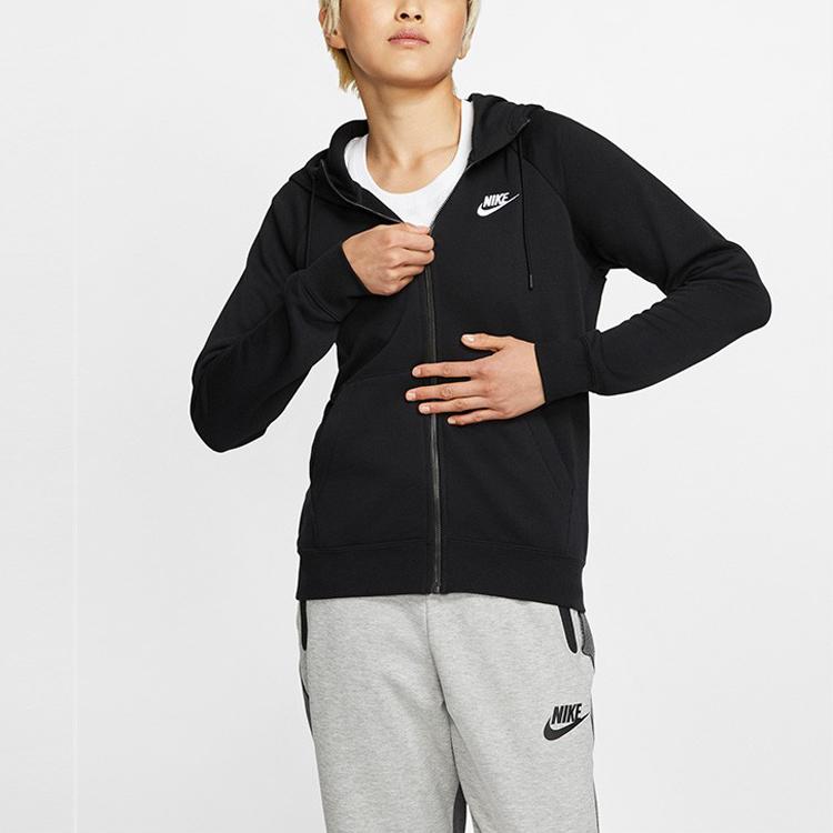 Nike Jackets Women's Black Hooded Moderate Other BV4123-010