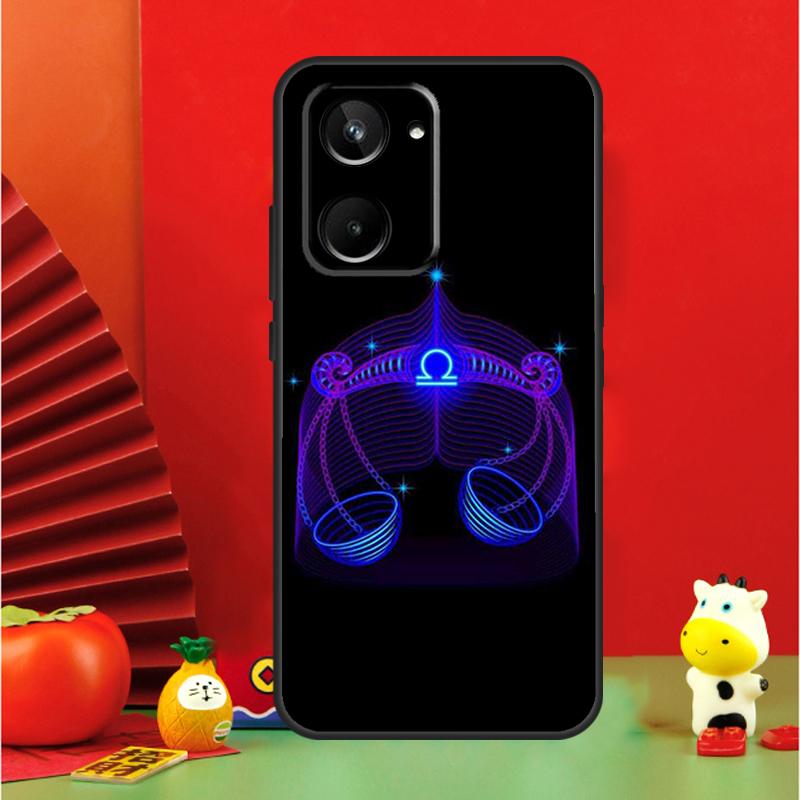 Neon Zodiac Signs For Realme 15 Pro GT7 GT6 10 11 12 13 14 Pro Plus C65 C67 C63 C61 C51 C53 C35 C75 C55 Case
