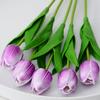 Mākslīgās tulpes, reālistiskas, atkārtoti lietojamas, krāsainas viltus ziedu kāzu ballītes iekštelpu mājas birojā