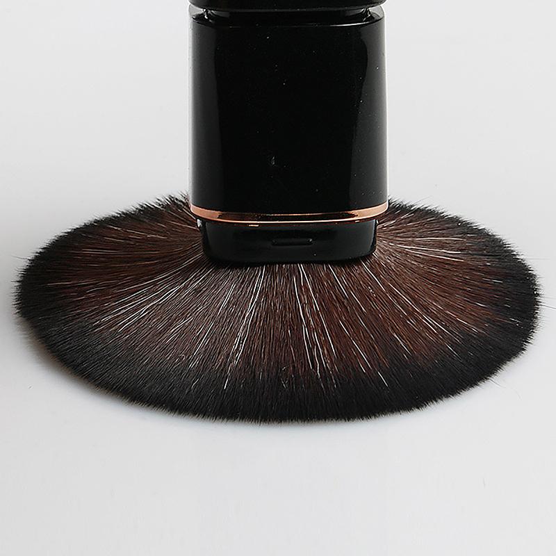 Retractable Cosmetic Brush Mini Portable Face Powder Powder Blusher Highlight Brush Fiber Hair Brush