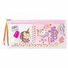 Unicorn School Set: Pencil Case, Spiral Notebook, 2 Pencils, Eraser, Mini Highlighter, Sharpener 502164