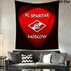 Spartak Moscow Roar Wall Hanging Printed Fabric Blanket Decorative Tapestries for Bedroom Living Room Home Decor