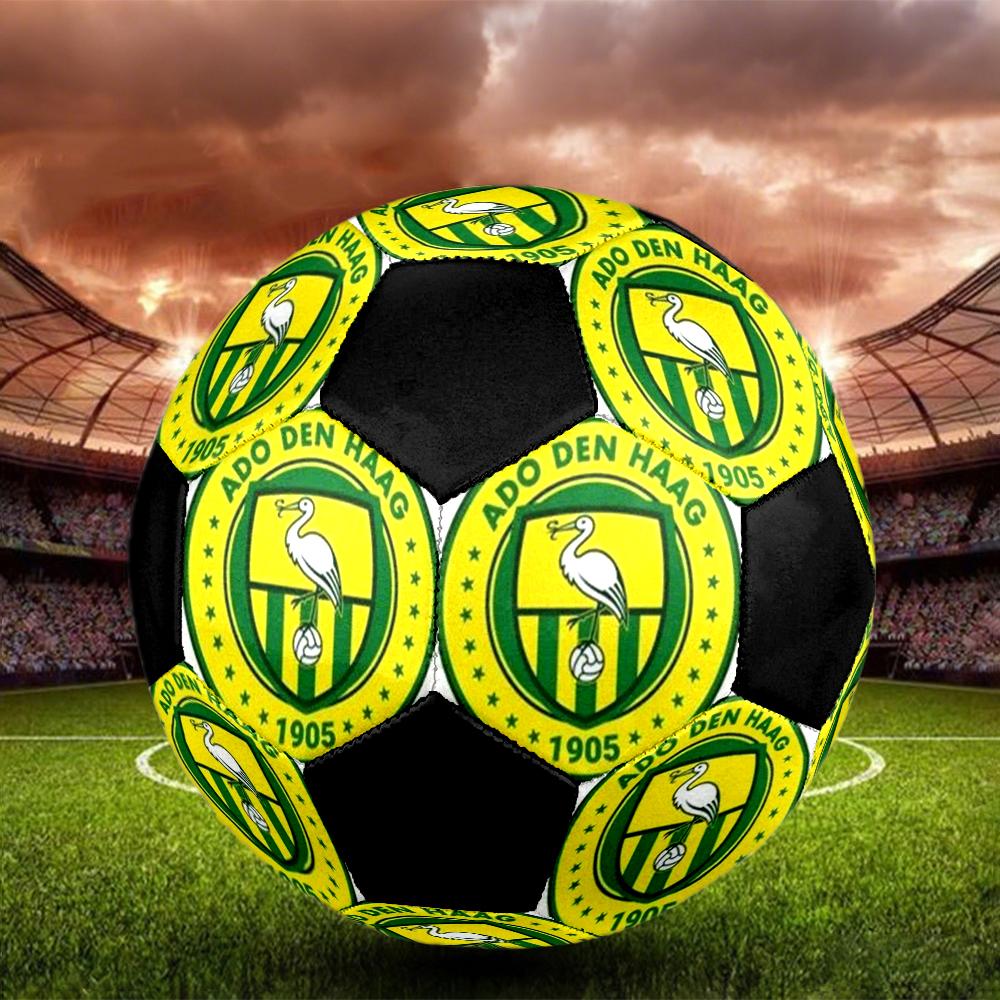 Ado Hen Haag Indoor Soccer Ball Colorful Machine Stitched PVC Size 5 Team Training Competition Ready Durable High-Bounce Cool Sports Gift