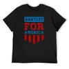 Bartlet for America T-Shirt Blanks Graphic Shirts Fashion Shirts Quick-drying Mens Graphic T-shirts Big and Tall