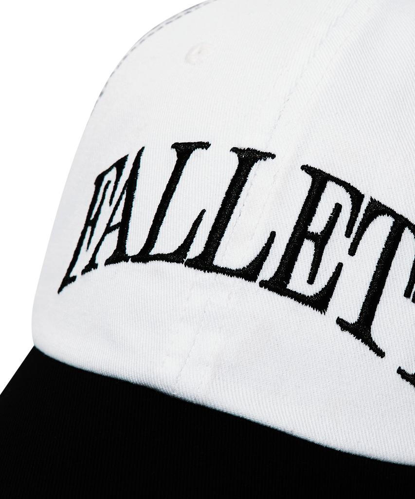 FALLETT Color Block Logo Ball Cap Black