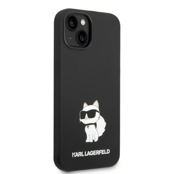 Etui Do iPhone 14 Plus Karl Lagerfeld Silicone MagSafe Czarne