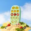 3 In 1 Ice Cube Bottle, Ice Cube Bottle with Straw, Portable Touch Free Ice Cube Trays, Press To Release Ice Tray for Home Ice Making, Outdoor
