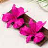 Pleated Irregular Flower Earrings For Women Retro Elegant  Temperament Ear Accessories  Wedding Party Jewelry Gift
