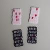 Personalize Letter Jewelry Mould With Creative Designs For Handmade Resin Pendants And Charm