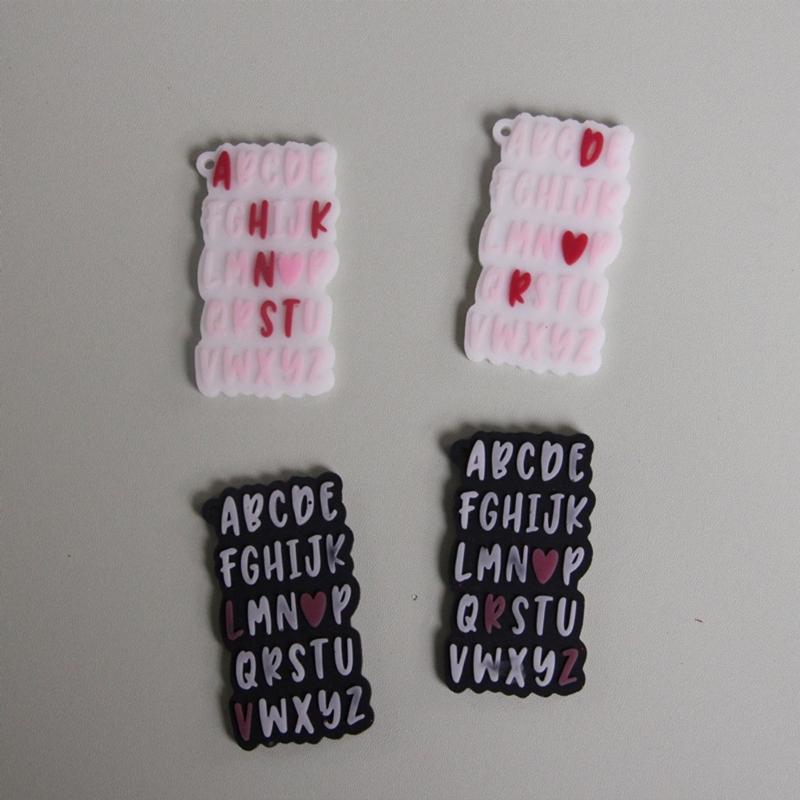 Personalize Letter Jewelry Mould With Creative Designs For Handmade Resin Pendants And Charm