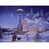 DIY Winter Schnee Landschaft 5D Diamant Malerei voller Runde Bohrer Landschaft Diamant Stickerei Harz Mosaik Kreuzstich Home Decor