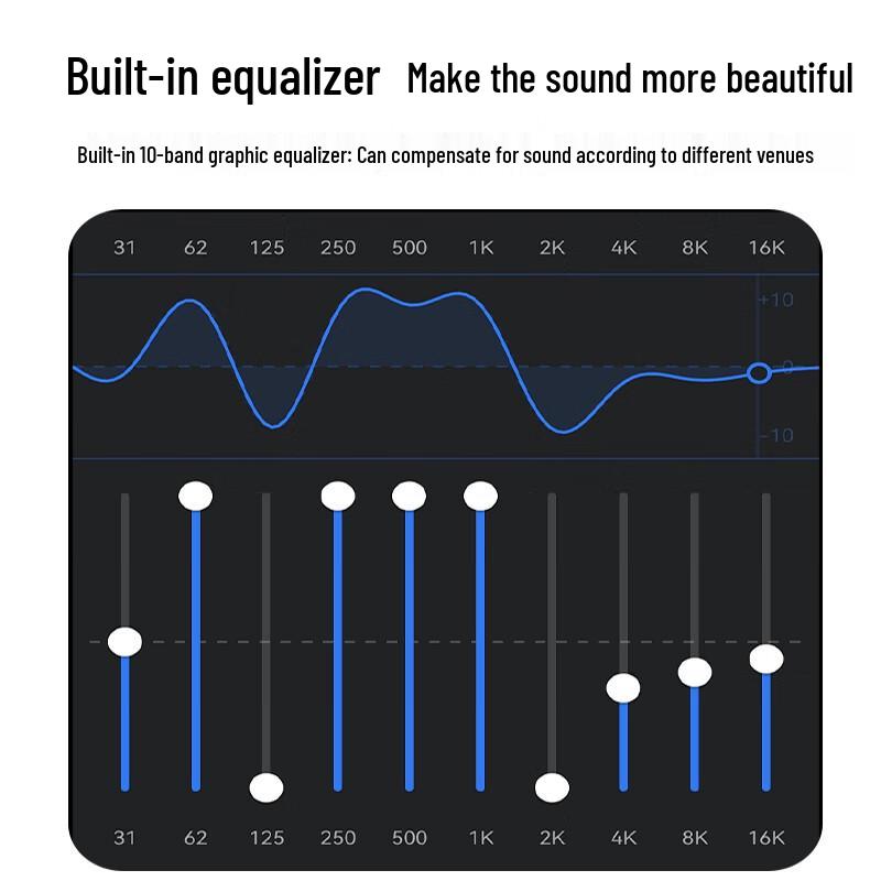 HuiDu AF300 AI Automatic Feedback Suppressor (CN Version)