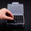 Efficient Battery Holder Case for 54 2A 3A Batteries Transparents Cover Space Saving Structure PP Material Construction