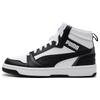 Rebound V6 Veelzijdige Duurzame Ademende Mid-Top Sneakers Unisex Sneakers Wit Zwart Mistgrijs 392326-01