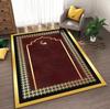 Prayer Rug Islamism Ramadan Room Decoration Large Size Carpets for Living Room Muslim Church Non-slip Soft Floor Mat Washable
