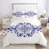 Juego de Ropa de Cama de Lujo 3D con Flores de 3 Piezas Funda Nórdica y Fundas de Almohada Tamaño Individual Funda de Colcha Estampado de Calidad Reactivo Reina Individual Hoja