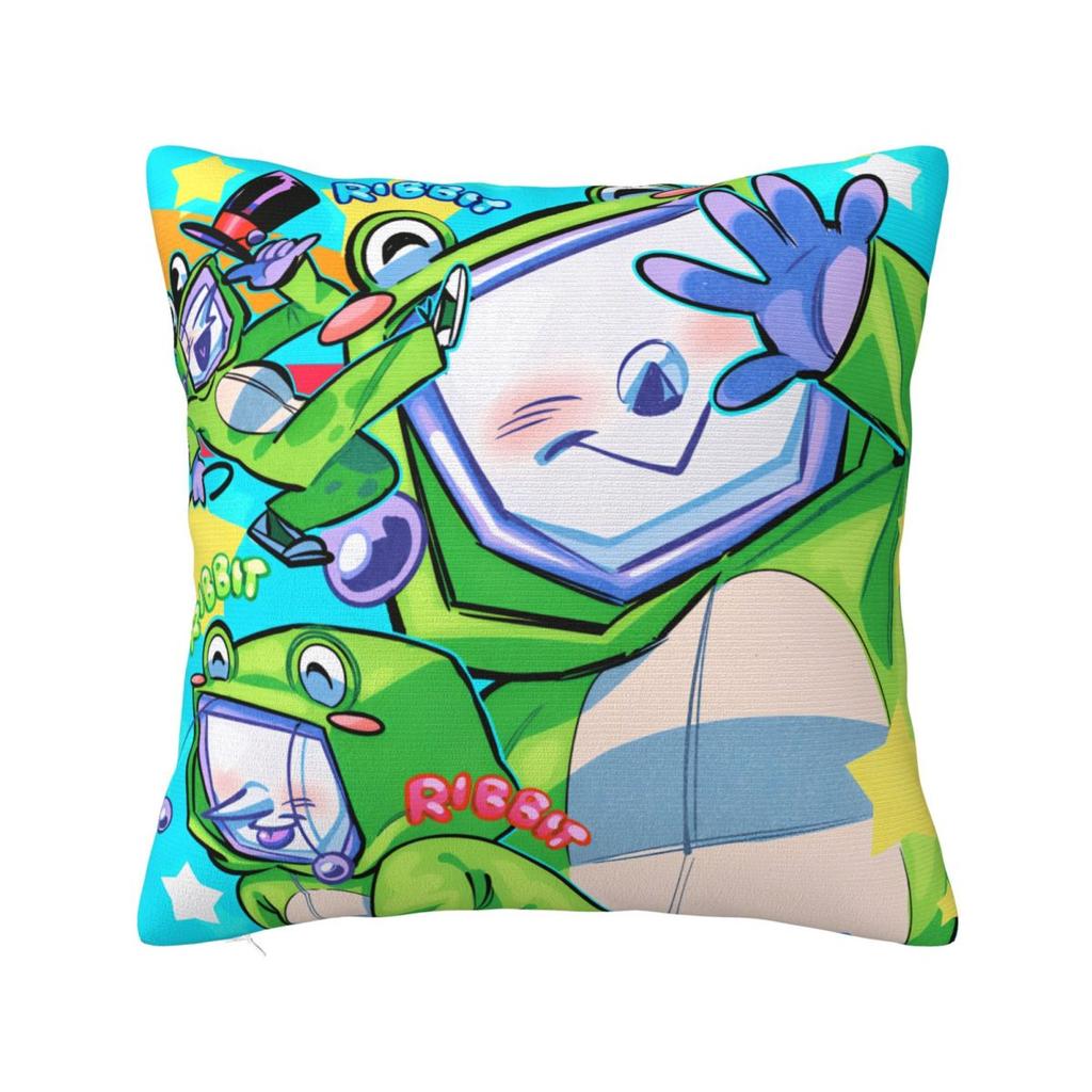 Pillow Case Tenna Deltarune Game Tv Time Meme Polyester Pillow Cover Novelty Cushion Pillowcases For Wedding Party Home Decor