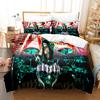 Kiss Rockband Beddengoedset Muziek 3D Dekbedovertrek Polyester Kussenslopen Dekbedovertrek Mode Woondecoratie Cadeau Eenpersoons Kingsize Queensize