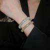Exquisite Open Bracelet Size Adjustable Open Bangle New Full Rhinestone Bracelet Women Fashion