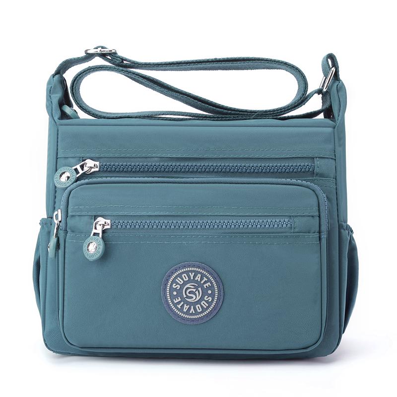Nylon-Umhängetasche Damen-Umhängetasche Mittleres Alter Muttertasche Große Kapazität Leichte Tasche