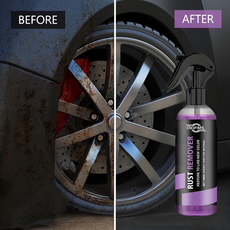Powerful Metal Refurbishing Agent - Iron Powder Removing Polishing Spray, Polishing Treatment, Automotive Metal Refurbishing Age