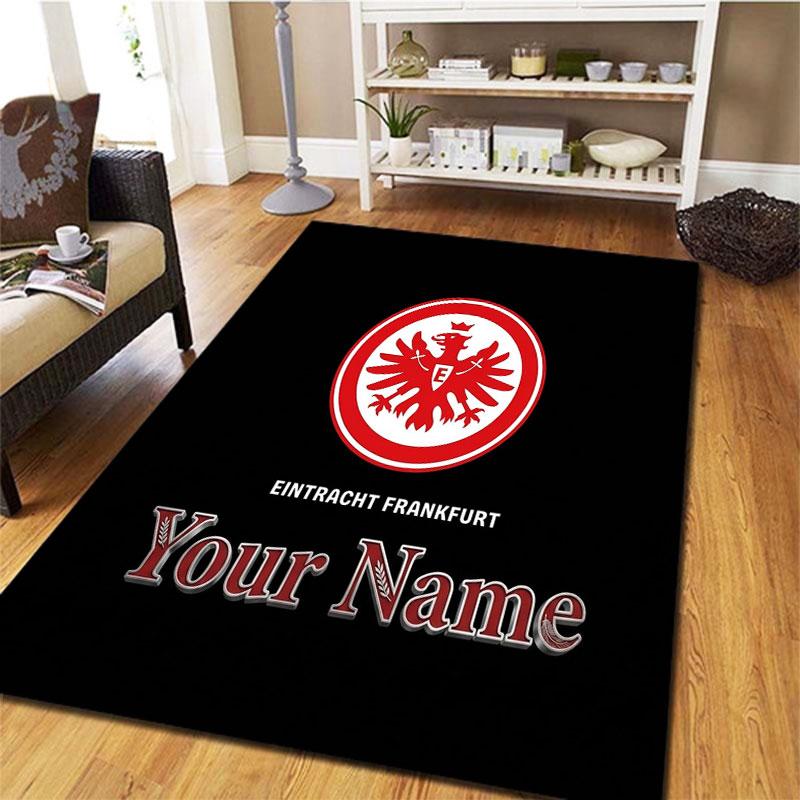 Eintracht Frankfurt Custom Name Carpet Rug for Living Room Bedroom Home Sofa Decoration,Kids Play Non-slip Floor Mat