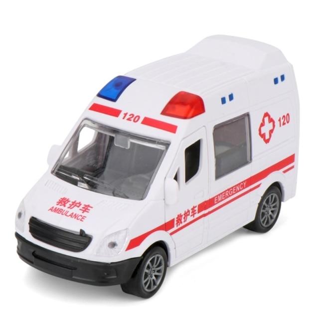 Toy Inertia Toy Car Little Boy Toy Tűzoltó mentőautó modell