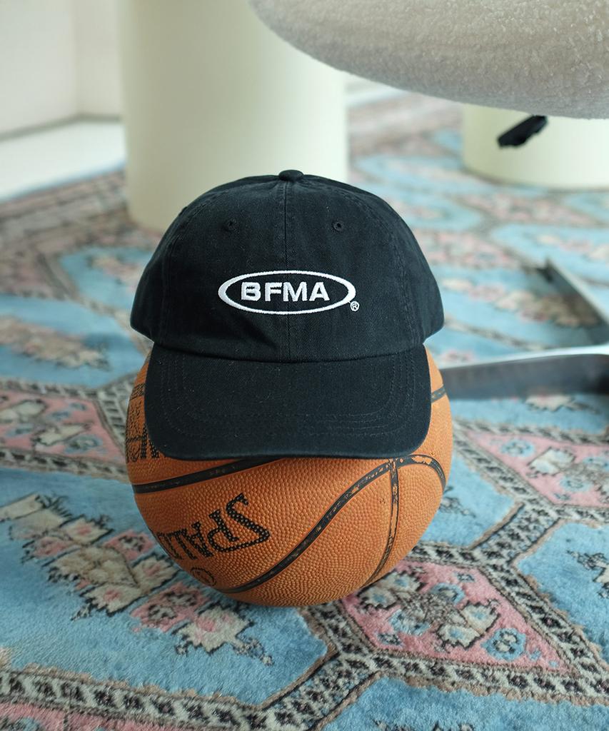 Beollunpeulenjeu Bfma Logo Washed Ball Cap Black