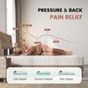 Mattress 160x200, Height 20cm, Ergonomic Cold Foam Mattress, Fabric with Soft Surface, Medium Firmness