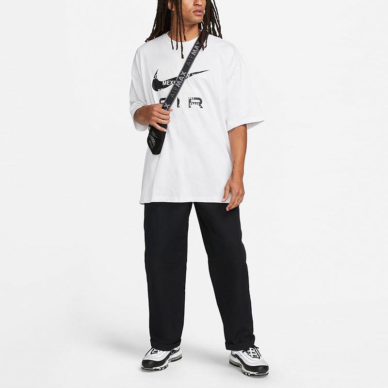 Nike Drop Shoulder Sleeve T-Shirt Men's White FD1250-100