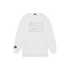 WE11DONE Sweatshirt Unisex White WD-TS1-22-538-U-WH