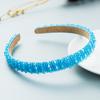 Accessories Hand-Woven Fashion Hair Tie Beads Headband Female Sponge Simple Hair