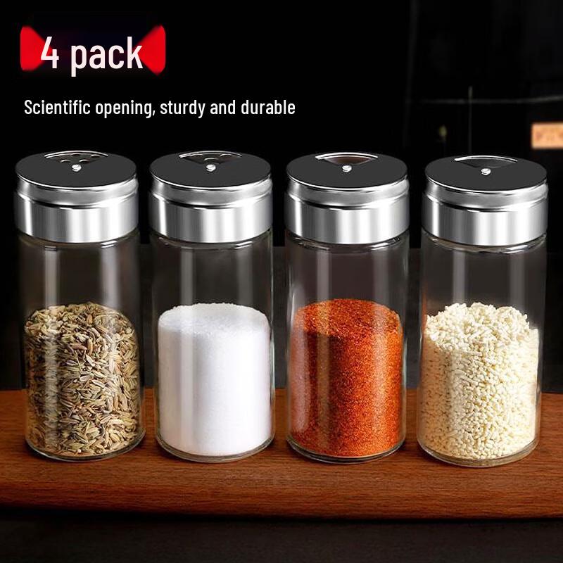 MENGTING Kitchen Seasoning Jars & Salt Shakers