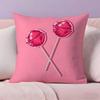 Sweet Pink Candy Pillow Case  Ultra Soft Skin Friendly Fabric Cloud Like Comfort & Concealed Zipper