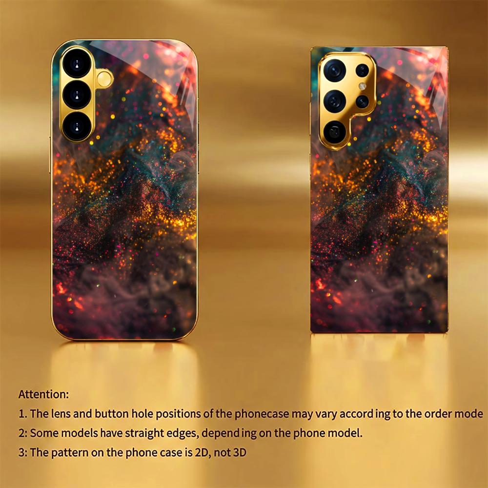 New Bestseller Model PhoneCase Electroplated Glass PhoneCase for Samsung Galaxy S26 S25 S24 S23 S22 S21 FE,Ultra,Plus