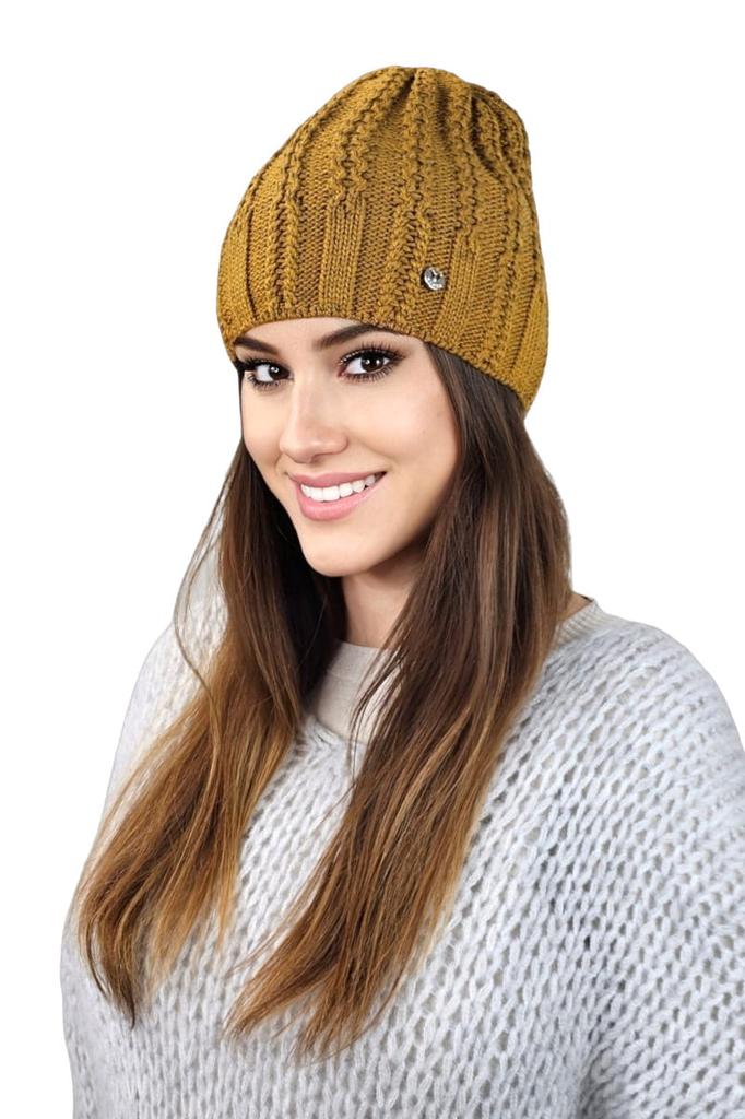 Filona Women' Hat Mustard Color