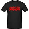 Deicide Logo Shirt Men's Personalised Crew Neck Short Sleeve T Shirt Deep Heather