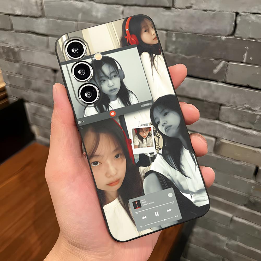 Singer J-Jennie Phone Case For Samsung A25 A13 A33 5G A54 A36 A35 A56 A52 A14 Shockproof Soft Cover