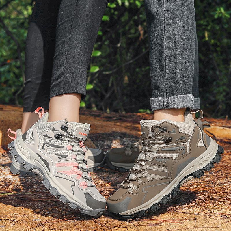 Nieuwe Wandelschoenen Unisex Buiten Wandelsport Schoenen Kampeerlaarzen Dames Waterdichte Wandelschoenen Antislip Wandelschoenen met Enkelondersteuning