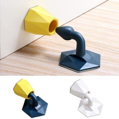 Ușile de uz casnic prinde Opritoarele de ușă Protecții de perete Suporturi ABS anti-alunecare Opritori magnetici pentru uși din silicon anti-coliziune rezistente