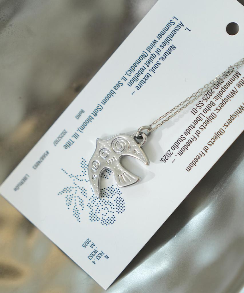 Boho Libertude Lumi Bird Necklace