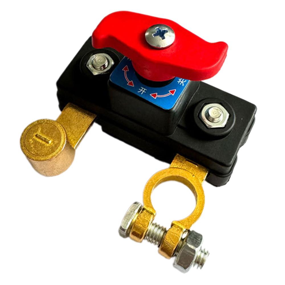 12/24V Car Battery Disconnect Switch Manual Automatic Circuit Breaker Anti-Power Off Leakage Protector Universal Auto Parts Leak