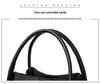 Luxe Dames Tote Bag van Echt Leer - Grote Capaciteit, Effen Kleur, Enkele Schouder of Crossbody Emmer Tas