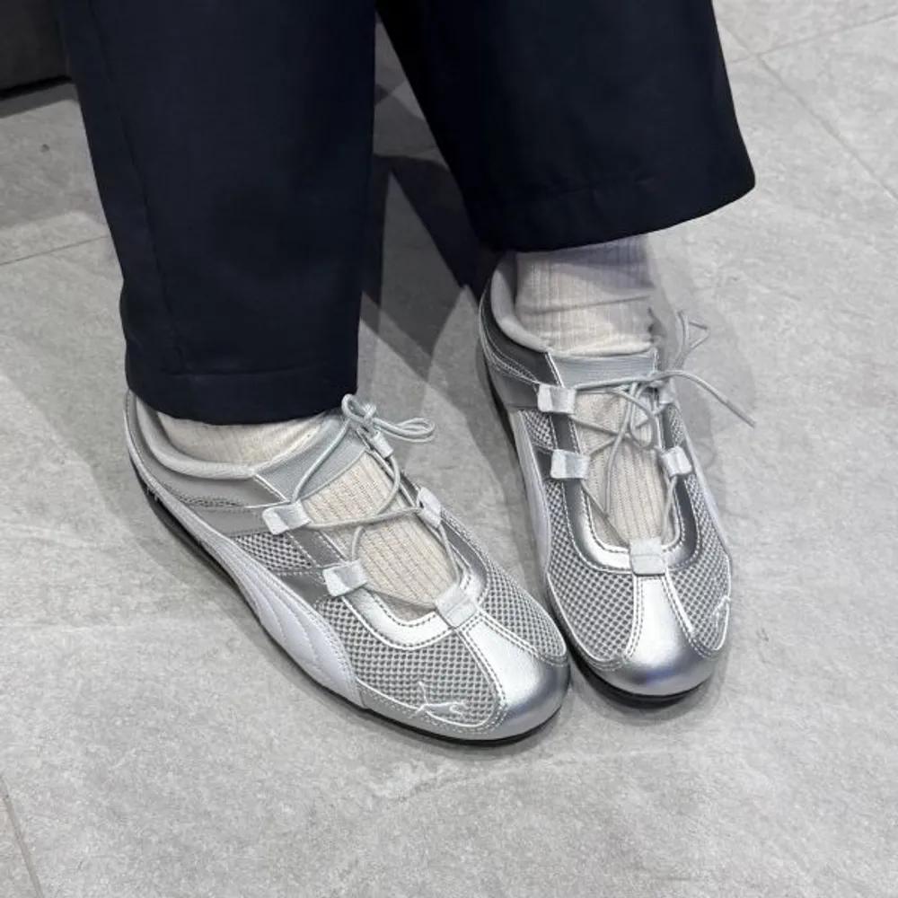 Puma Speedcat Go Metallic Women's Sneakers - PUMA Silver-PUMA White-PUMA Black