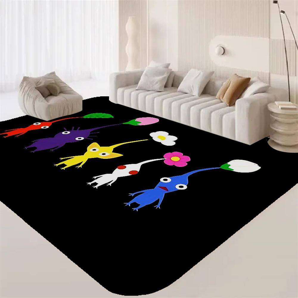 P-Pikmin Game Room Kitchen Mat Cheaper Anti-slip Modern Living Room Balcony Printed Modern Home Decor