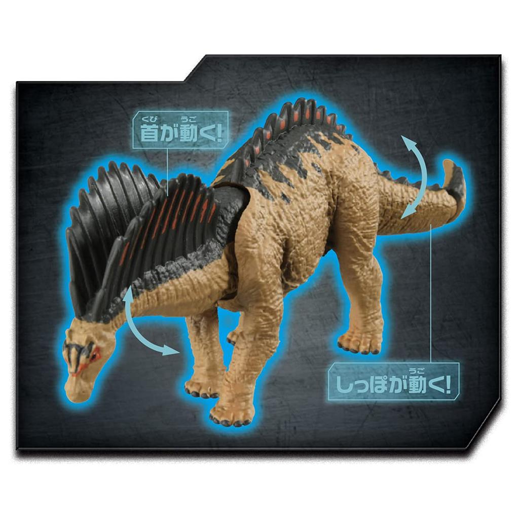 TAKARA TOMY Jurassic World Animal Dinosaur Realistic Moving Figure Toy for Ages 3 and Meets Toy Safety ST Mark Certified "ANIA Amargasaurus" Up,