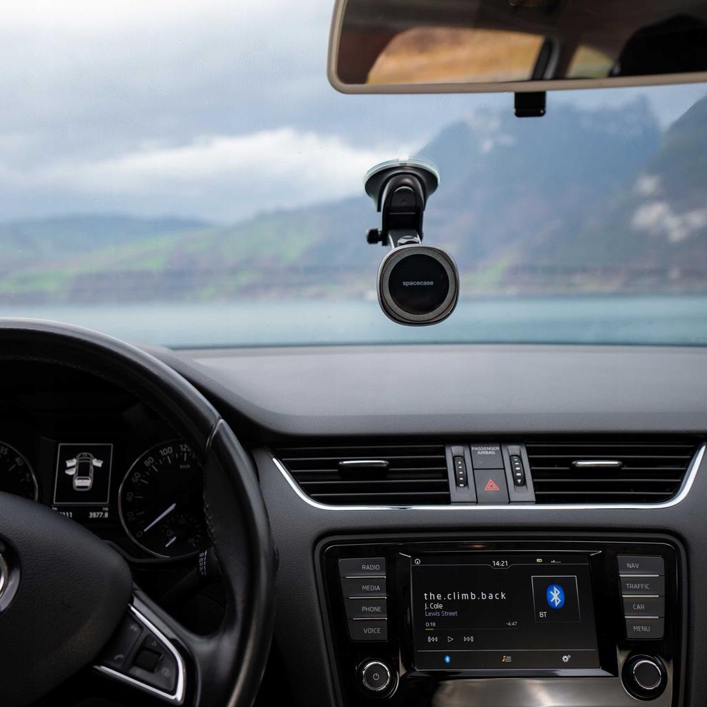 Sc Autohouder Sc06 Dashboard/Voorruit Magsafe Zwart