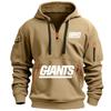 2025 Autumn and Winter Outdoor Sports Fashion Men's Hoodie Long Sleeve Top Solid Color Top Hoodie Creative Pattern